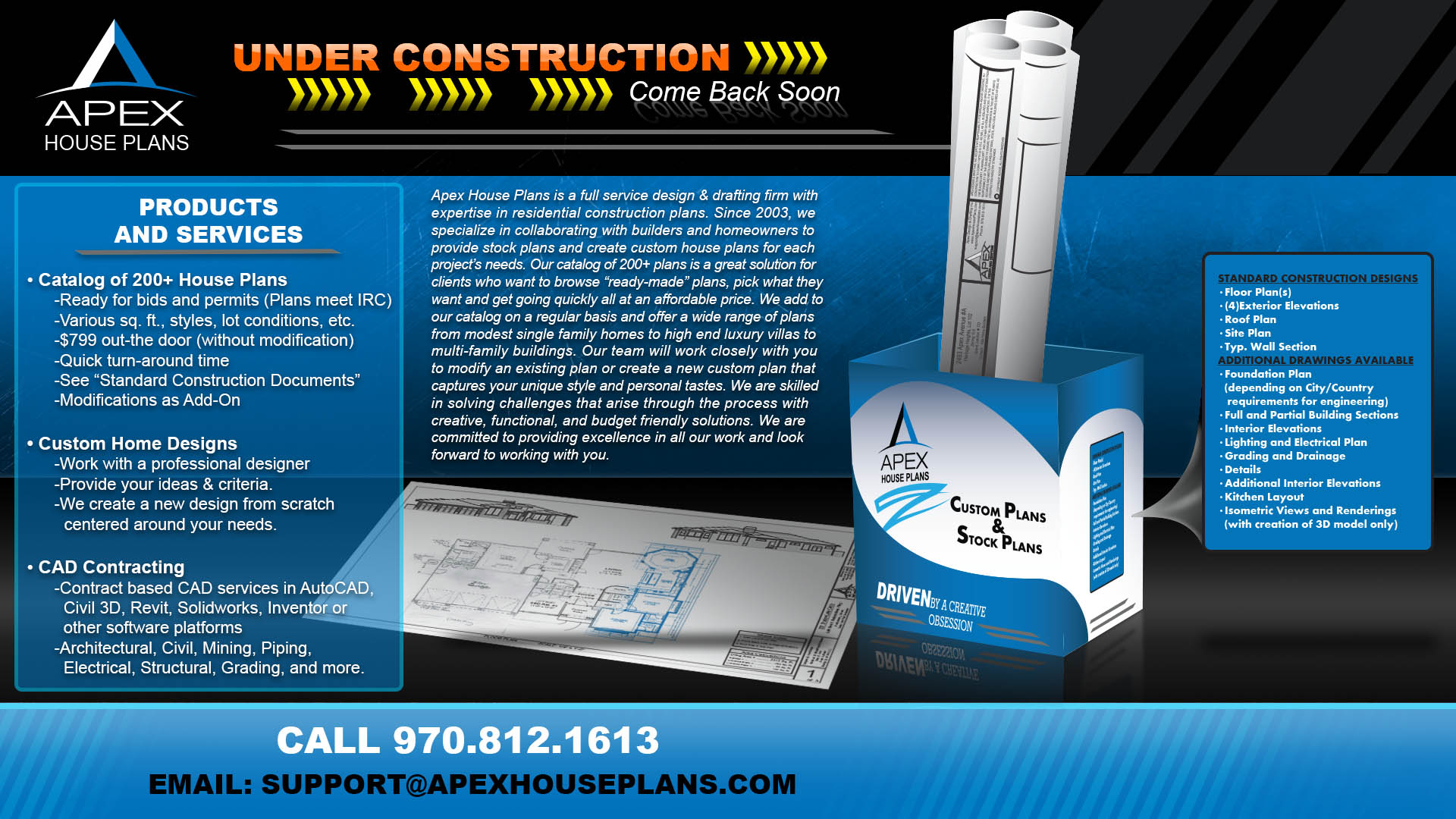 Apex House Plans