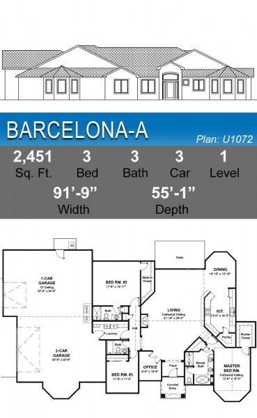 Barcelona-A Floorplan